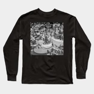 Traditional Christmas merchandise for sale at the Aachen Christmas market Long Sleeve T-Shirt